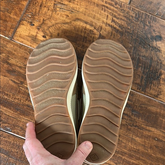 Sperry Boys Fairwater Plushwave Sneaker, Tan - Picture 5 of 8